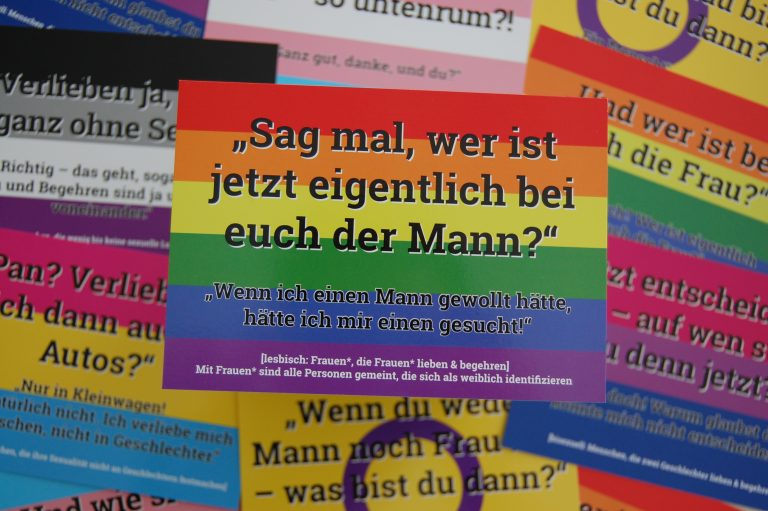 Postkarten-Set Sexuelle & Geschlechtliche Vielfalt
